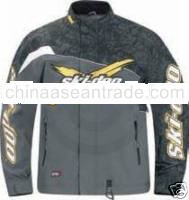NEW 2009 SKI-DOO MENS S-RACE JACKET CHARCOAL L (440452)
