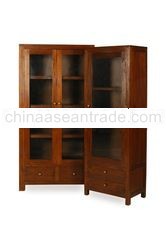 A set of Glass Cabinets