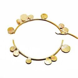 Brass solid metal bangle