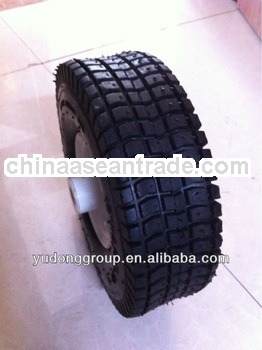 wheelbarrow tyres /rubber wheels 4.10/3.50-4