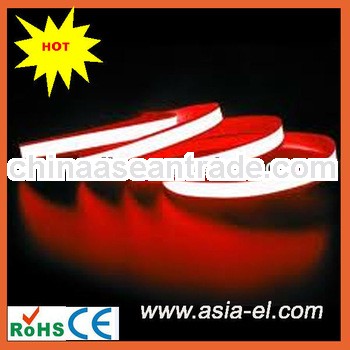 white electroinc el glow strip,flash el strip,el strip flashing