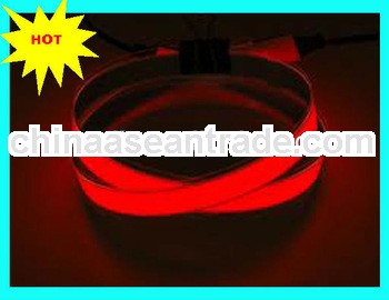 white electroinc el glow strip,light neon el strip,el strip flashing