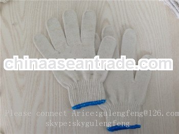 white gloves/knitted glove/cotton glove