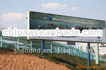 white/grey pvc frontlit flex banner