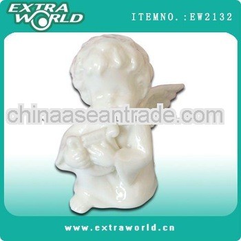 white procelain elegant angel