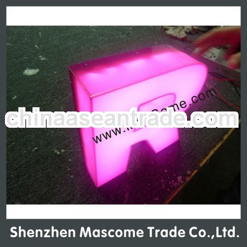 whole body led letter sign,Illuminated Sign,Outdoor led letter