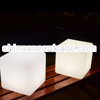 wholesale cheap price illuminated rgb led cube 40cm
