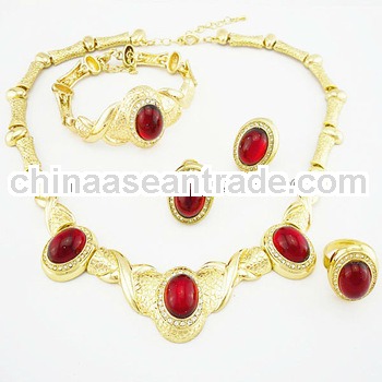 wholesale jewelry bridal jewelry set cheap big rhinestone jewelry