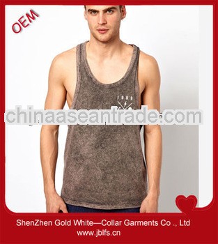 wholesale print tank top men