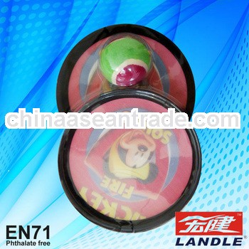 wholesale promotional price children velcro beach bat