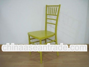 wholesale yellow resin chiavari chairs