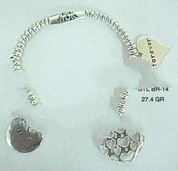 SILVER Braceletes