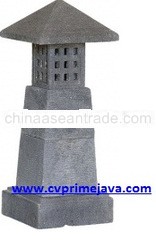 BALI STONE GARDEN LAMP BSG06