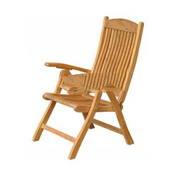 Teak Outdoor Furniture - Windham Reclining Chair