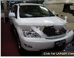 used TOYOTA Harrier SUV car