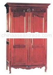 M 326 French Mahogany TV Cabinet