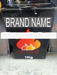 briquette for shisha/hookah smoking in cube shape