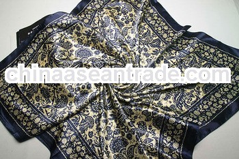 women fashion polyester square pashmina scarf