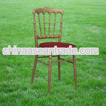 wood wedding Napoleon chair