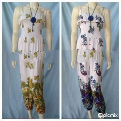 BALI Exotic Jumsuit sexy Women's Floral Classic