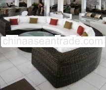 rattan sofa