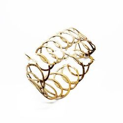 Brass solid metal bangle
