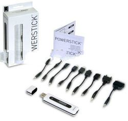 PowerStick P1V2 Universal USB Portable Charger White