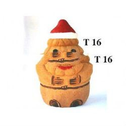 Santa make from Coconut shell (Organic Material)