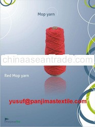Red Colour Mop Yarn
