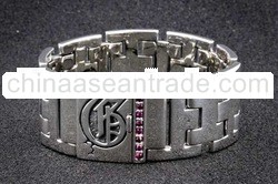 925 SILVER JEWELRY BIKER BRACELET