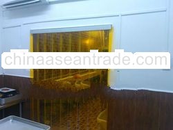 PVC Yellow Tint Curtain