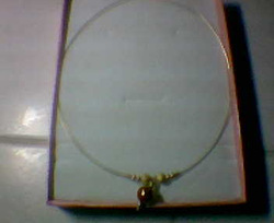 Round Necklace Pearl Pendant