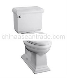 Kohler K-3818-0 Memoirs Comfort Height 2-Piece Elongated 1.6 GPF Toilet