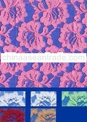 Rigid All-Over Raschell Lace