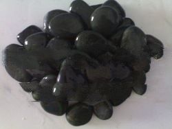 black pebble stone