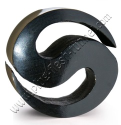 Organic Flesh Tunnel, Plug, Expander from Horn, Bone, Wood, Resin