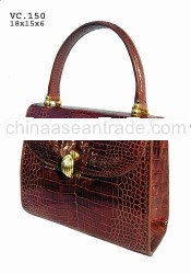 Crocodile Leather Hand bags