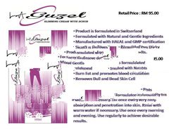 LA GUZEL Slimming Cream with Scrub