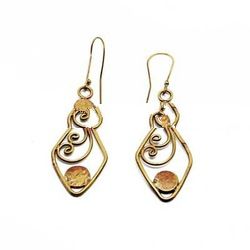 Brass Earrings