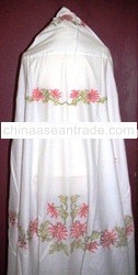 Mukena Handmade Embroidery Bougenville