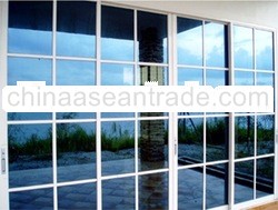 Blue Colour Reflective Glass