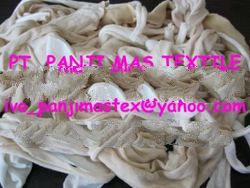 Raw White Cotton Clips