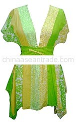 Tropical flower batik fashion clothing