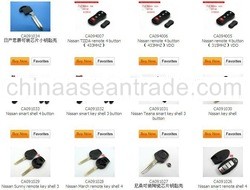 nissan transpand key shell