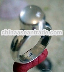RFMN0015 - Sterling Silver Ring with Moonstone
