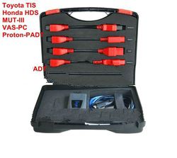 Toyota TIS, Honda HDS, MUT-3, VAS-PC and Proton PADT 5 in1 Godiag M8 Wireless Auto Sanner