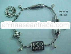 SILVER Braceletes