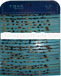 Glkc 39 Cotton Bracelet With Wooden Beads,