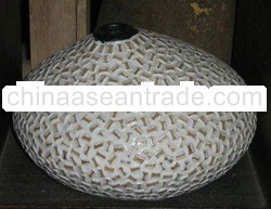 UFO SHAPE TERRACOTTA POT