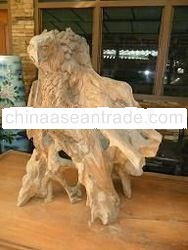 EAGLE WOOD CARVING
